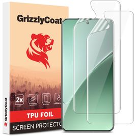 GrizzlyCoat Xiaomi 15 Pro Hydrogel TPU Displayschutz - Hüllenfreundlich (2er Pack)
