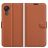 Mobigear Classic Samsung Galaxy Xcover 5 Hülle Klapphülle Geldbörse - Cognac