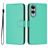 Mobigear Urban Wallet Samsung Galaxy S25 Edge Hülle Klapphülle Geldbörse - Grün