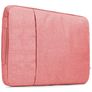 Mobigear Denim Zipper Laptop Sleeve 15 - 16 Zoll Laptop Hülle - Magenta