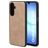 Mobiparts Classic Samsung Galaxy A17 MagSafe Hülle TPU,Kunstleder Backcover - Moonstone Beige