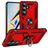 Mobigear Armor ring Samsung Galaxy S26 Hülle Hardcase Backcover Stoßfest mit Ringhalter - Rot