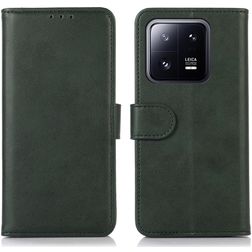 Mobigear Wallet Xiaomi 13 Hülle Klapphülle Geldbörse - Grün