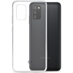 Mobilize Gelly Durchsichtig Samsung Galaxy A03s Hülle Flexibles TPU Backcover - Transparent