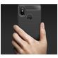 Mobigear Brushed Slim Xiaomi Mi 8 SE Hülle Flexibles TPU Backcover - Grau