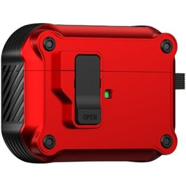 Mobigear Armor Clip Apple AirPods 3 Hardcase Hülle - Rot