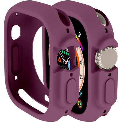 Mobigear Colors Apple Watch Ultra - 49 mm Hardcase Hülle - Lila