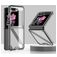 Mobigear Crystal Samsung Galaxy Z Flip 7 FE Hülle Hardcase Backcover - Schwarz