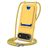 Mobigear Lanyard Card iPhone Air Silikon Handykette mit Kartenhalter - Gelb