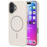 Mobiparts Slim Line iPhone 17 MagSafe Hülle Hardcase Backcover - Off White