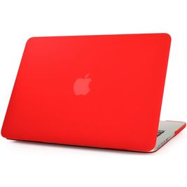 Mobigear Matte MacBook Pro 13 Zoll (2012-2015) Hardcase Hülle MacBook Case - Rot - Model A1425 / A1502