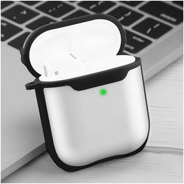 Mobigear Shockproof Apple AirPods 2 Hülle Flexibles TPU - Schwarz