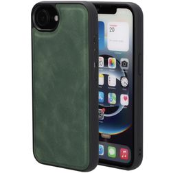Mobiparts Classic iPhone 16e MagSafe Hülle TPU,Kunstleder Backcover - Emerald Green