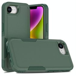Mobigear Heavy Armor iPhone 17e Hülle Hardcase Backcover Stoßfest - Grün