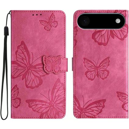 Mobigear Butterfly iPhone Air Hülle Klapphülle Geldbörse - Rot