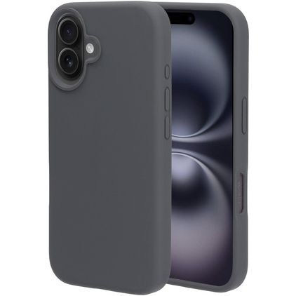 Mobiparts iPhone 16 Silikon Backcover - Urban Grey