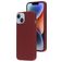 Mobiparts iPhone 14 Silikon Hülle Backcover - Plum Red