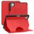 Mobigear Magnetic Folio iPad Pro 11 Zoll (2025) Hülle Klapphülle + Stifthalter - Rot