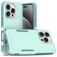 Mobigear Heavy Armor iPhone 16 Pro Hülle Hardcase Backcover Stoßfest - Grün