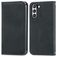 Mobigear Retro Slim Samsung Galaxy S21 FE Hülle Klapphülle Geldbörse - Schwarz
