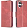 Mobigear Excellent iPhone 17 Hülle Klapphülle Geldbörse - Rot