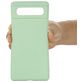 Mobigear Rubber Touch Google Pixel 6 Silikon Hülle Backcover - Grün