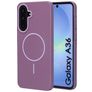 Mobiparts Slim Line Samsung Galaxy A36 MagSafe Hülle Hardcase Backcover - Imperial Purple
