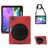 Mobigear SureGrip XGuard iPad Air 5 (2022) Hülle Kunststoff,Silikon Backcover + Stifthalter + Schulterträger + Ständer - Rot