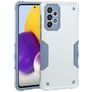 Mobigear Non-slip Armor Samsung Galaxy A73 Hülle Hardcase Backcover Stoßfest - Weiß