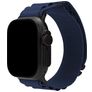 Mobilize Alpine Nylon Apple Watch Armband Dornschließe - 42/41/40/38 mm - Blau