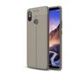 Mobigear Luxury Xiaomi Mi Max 3 Hülle Flexibles TPU Backcover - Grau