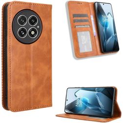 Mobigear Sensation OnePlus 13 Hülle Klapphülle Geldbörse - Braun