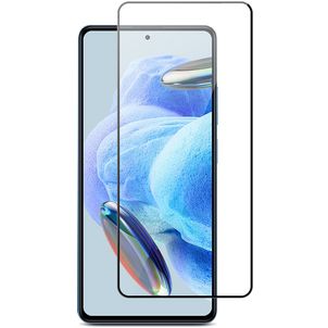 Mobigear Premium Xiaomi Redmi Note 12 Pro 5G Panzerglas Gehärtetes Glas Displayschutz - Hüllenfreundlich - Schwarz
