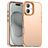 Mobigear Crystal iPhone 17 Hülle Hardcase Backcover - Orange