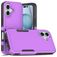Mobigear Heavy Armor iPhone 16 Hülle Hardcase Backcover Stoßfest - Lila