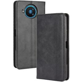 Mobigear Sensation Nokia 8.3 Hülle Klapphülle Geldbörse - Schwarz