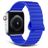 Decoded Traction Loop Silikon Apple Watch Armband Magnetverschluss - 42/41/40/38 mm - Galactic Blue