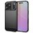 Mobigear Brushed Slim iPhone 18 Pro TPU (flexibel) Backcover - Schwarz