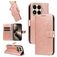 Mobigear Butterfly Xiaomi 15T Pro Klapphülle Portemonnaie - Roségold