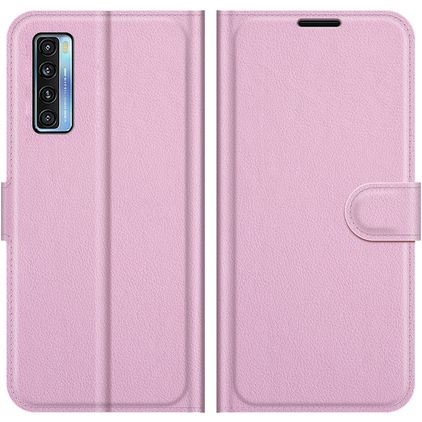 Mobigear Classic TCL 20S Hülle Klapphülle Geldbörse - Pink