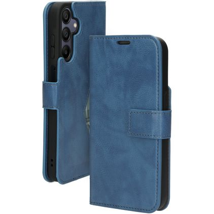Mobiparts Classic Wallet Samsung Galaxy A15 Klapphülle Portemonnaie - Steel Blue
