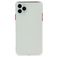 Mobigear Cushion iPhone 12 Pro Max Hülle Flexibles TPU Backcover Stoßfest - Weiß