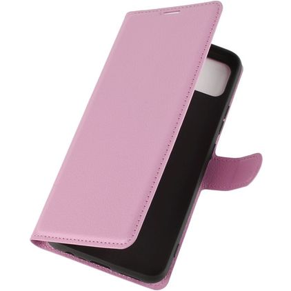 Mobigear Classic Realme C11 (2020) Hülle Klapphülle Geldbörse - Pink