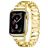 Mobigear Vienna Edelstahl Apple Watch Armband Faltschließe - 42/41/40/38 mm - Gold