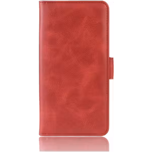 Mobigear Slim Magnet Samsung Galaxy A20e Hülle Klapphülle Geldbörse - Rot