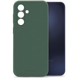 Mobilize Rubber Gelly Samsung Galaxy A15 Hülle Flexibles TPU Backcover - Matt Green
