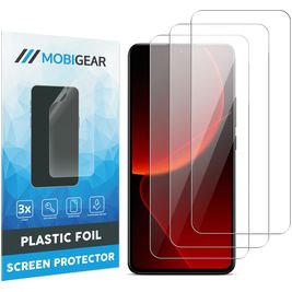 Mobigear Xiaomi 13T Pro Displayschutz Schutzfolie - Hüllenfreundlich (3er Pack)