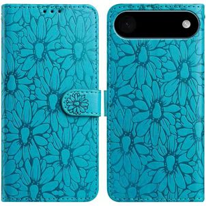 Mobigear Flowers iPhone Air Hülle Klapphülle Geldbörse - Blau