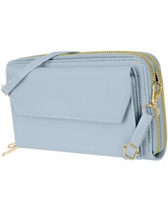 Antonio Fonzo Crossbody Clutch Handytasche - Large - Blau