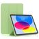 Mobigear Tri-Fold Gel iPad 11 (2025) Hülle TPU,Kunstleder Klapphülle - Grün
